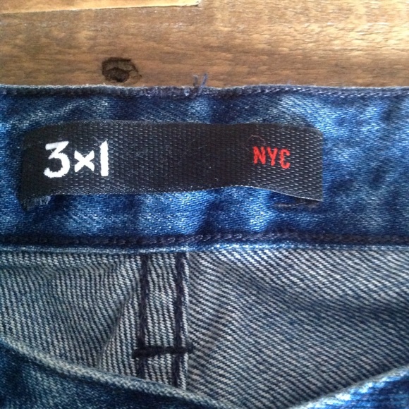 3x1 Kick Flare Jeans Higher Ground Gusset - Picture 7 of 8